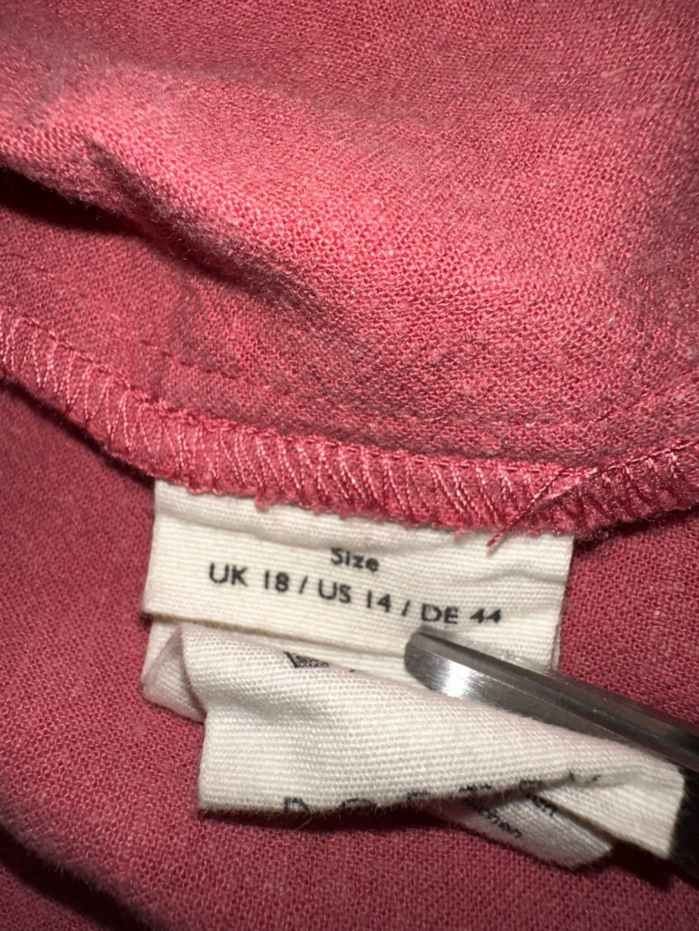 Linen Blend Poetry Funnel Neck Blouse - Picture 6 of 6